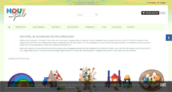 Desktop Screenshot of houtspel.nl